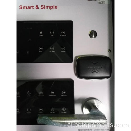 Smart hotel show box na may portable